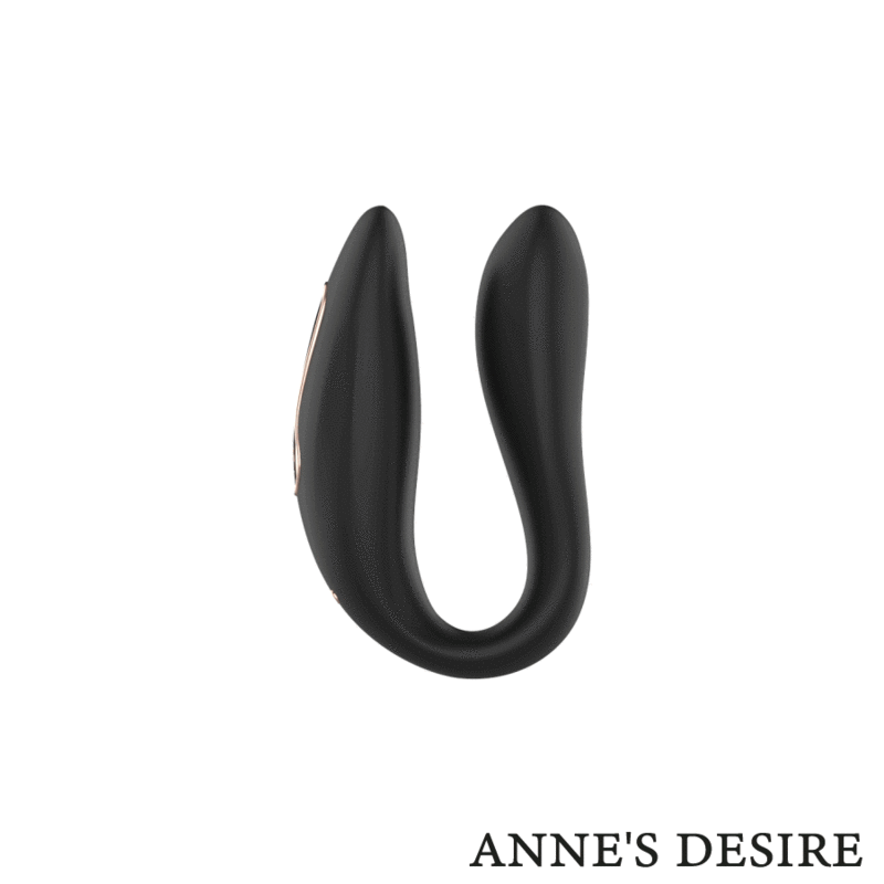 ANNE'S DESIRE - DUAL PLEASURE TECHNOLOGY WATCHME BLACK