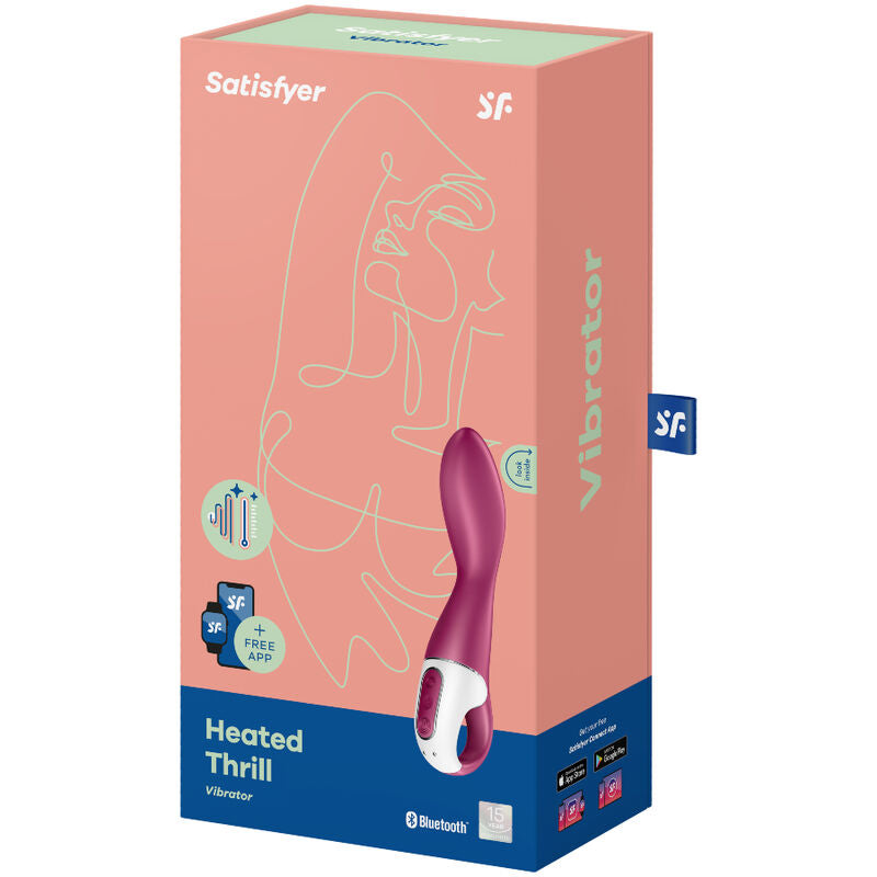 SATISFYER - VIBRATEUR CHAUFFANT POUR POINT G
