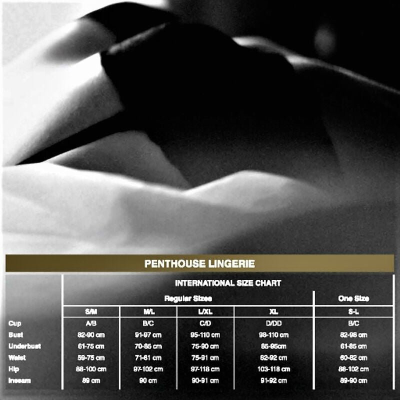 PENTHOUSE - STRING NOIR DANGEROUS DARLING S/M