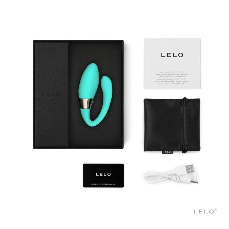 LELO - TIANI HARMONY MASSEUR POUR COUPLES VERT AQUA