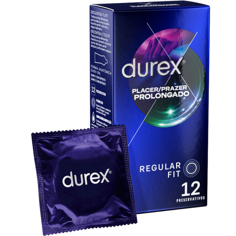 DUREX - PLAISIR DIFFÉRÉ PROLONGÉ 12 UNITÉS