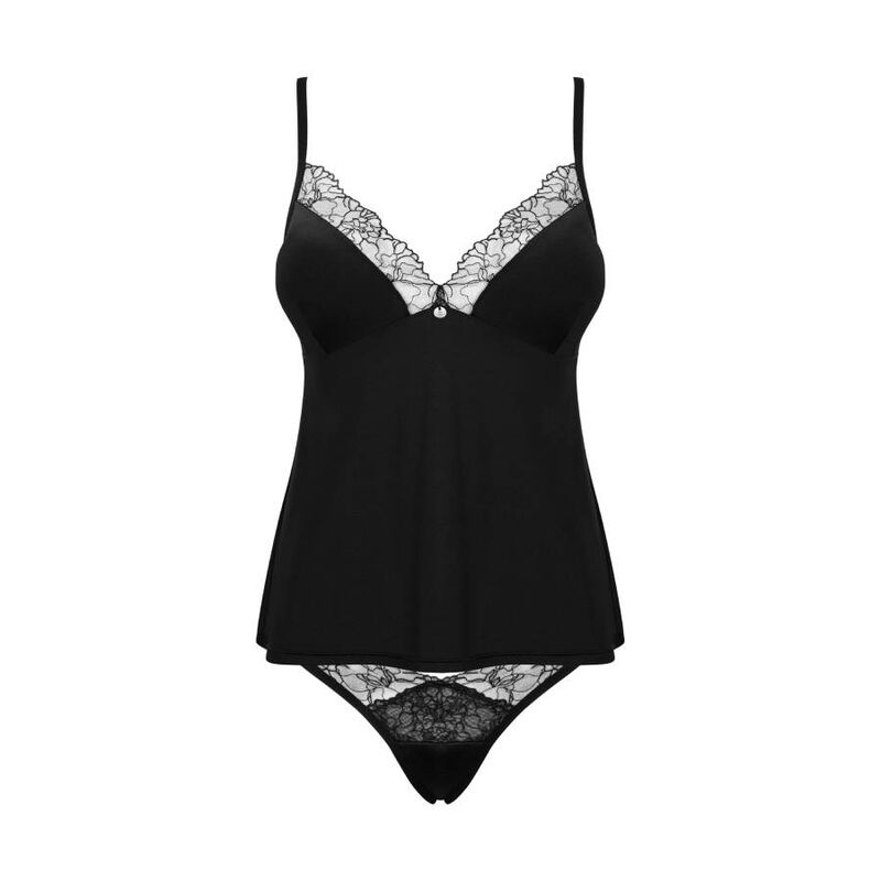 OBSESSIVE - BELLA ROU HAUT ET CULOTTE XS/S