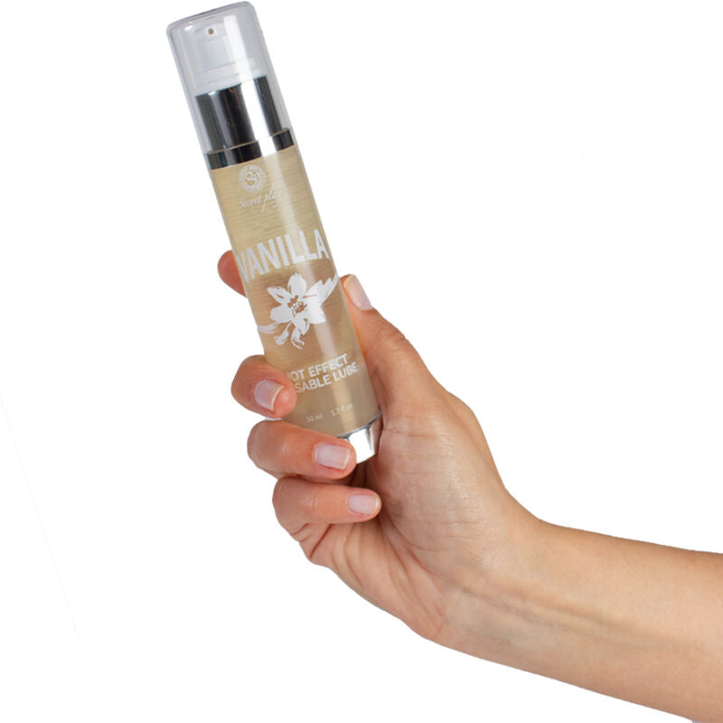 SECRETPLAY - LUBRIFIANT EFFET CHALEUR 2-1 VANILLE 50 ML