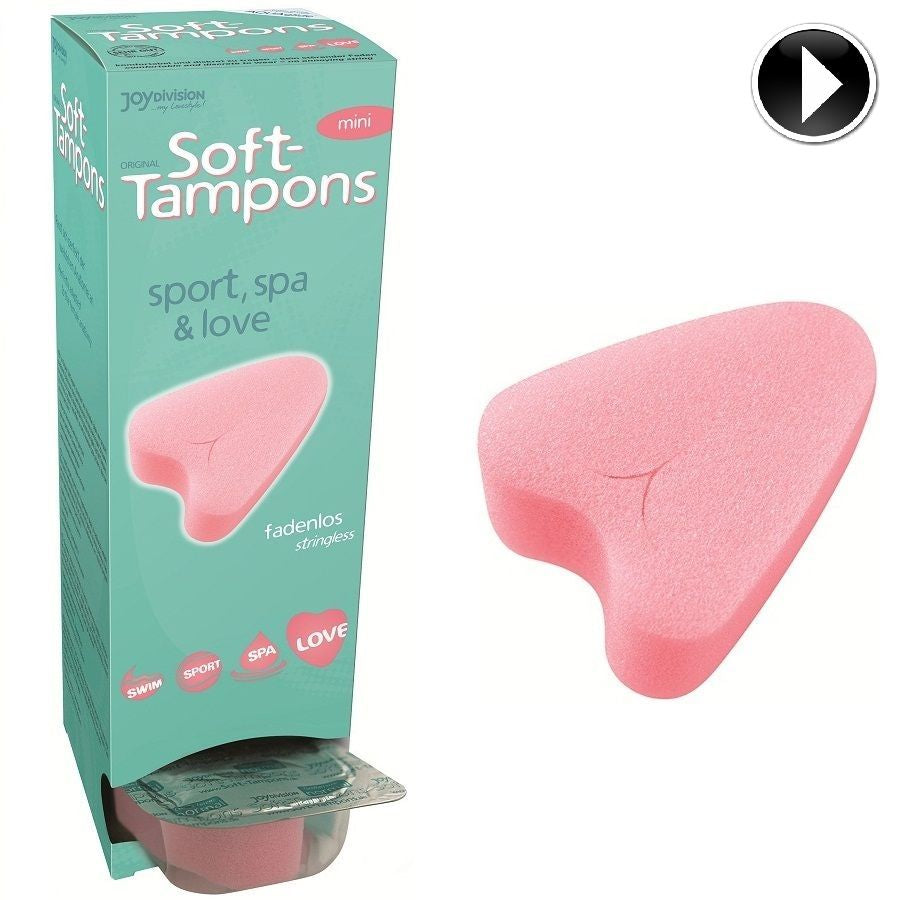 JOYDIVISION SOFT-TAMPONS - TAMPONS D'AMOUR ORIGINAUX SOFT-TAMPONS / 10 PIÈCES