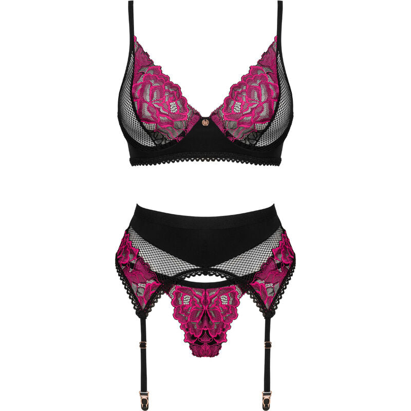 OBSESSIVE - ROSENTY 3-PIECE SET XS/S