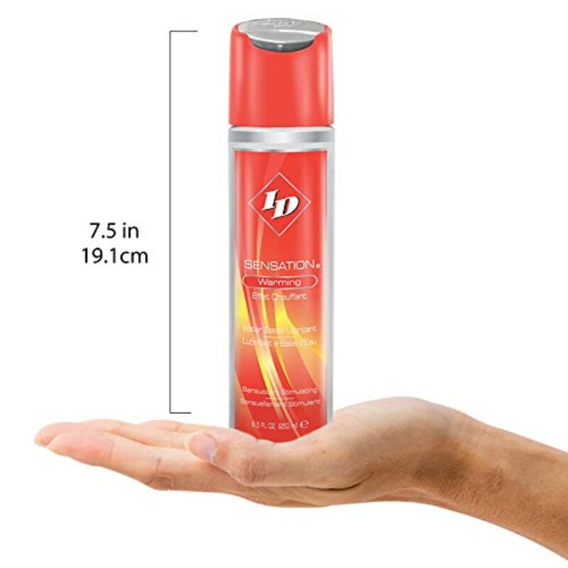 ID SENSATION - LUBRIFIANT À EFFET THERMIQUE À BASE D'EAU 250 ML