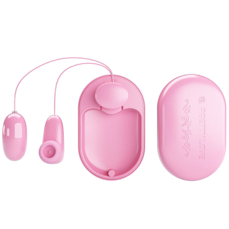 PRETTY LOVE - MAGIC BOX BULLET VIBRANTE ET STIMULATEUR ROSE