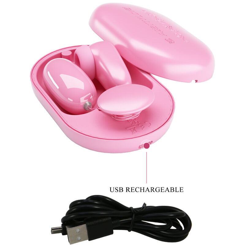 PRETTY LOVE - MAGIC BOX BULLET VIBRANTE ET STIMULATEUR ROSE