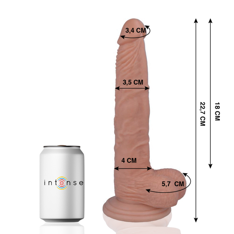 MR INTENSE - 29 PÉNIS RÉALISTES 22,7 CM -OU- 3,5 CM