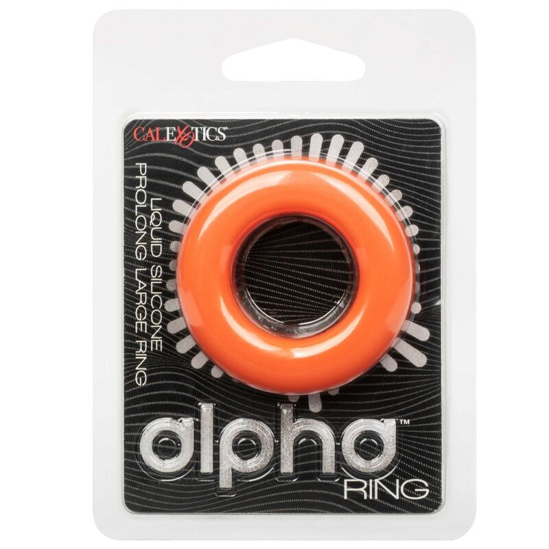 CALEXOTICS - BAGUE PROLONGEE ALPHA GRANDE ORANGE