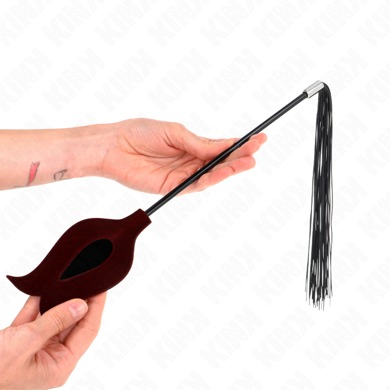 KINK - BLACK MAID HORN TICKLE CHICKEN FEATHERS 36 CM