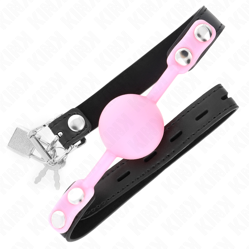 KINK - 4 CM LUMINOUS SILICONE BALL GAG 60 x 2 CM