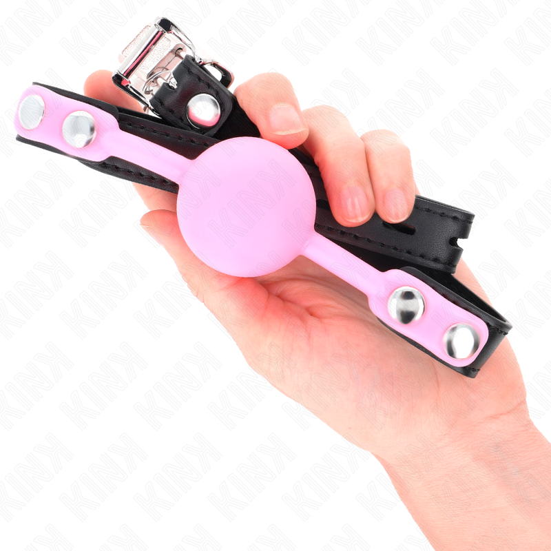 KINK - 4 CM LUMINOUS SILICONE BALL GAG 60 x 2 CM
