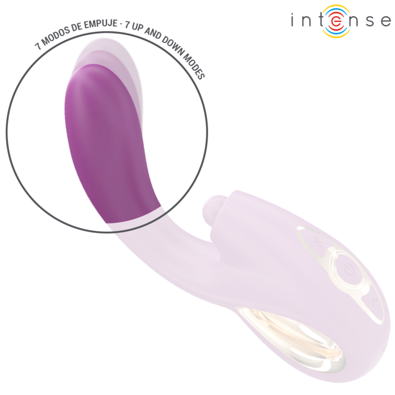 INTENSE - LALI MULTIFUNCTION G-SPOT VIBRATOR STIMULATION & THRUST & VIBRATION PURPLE