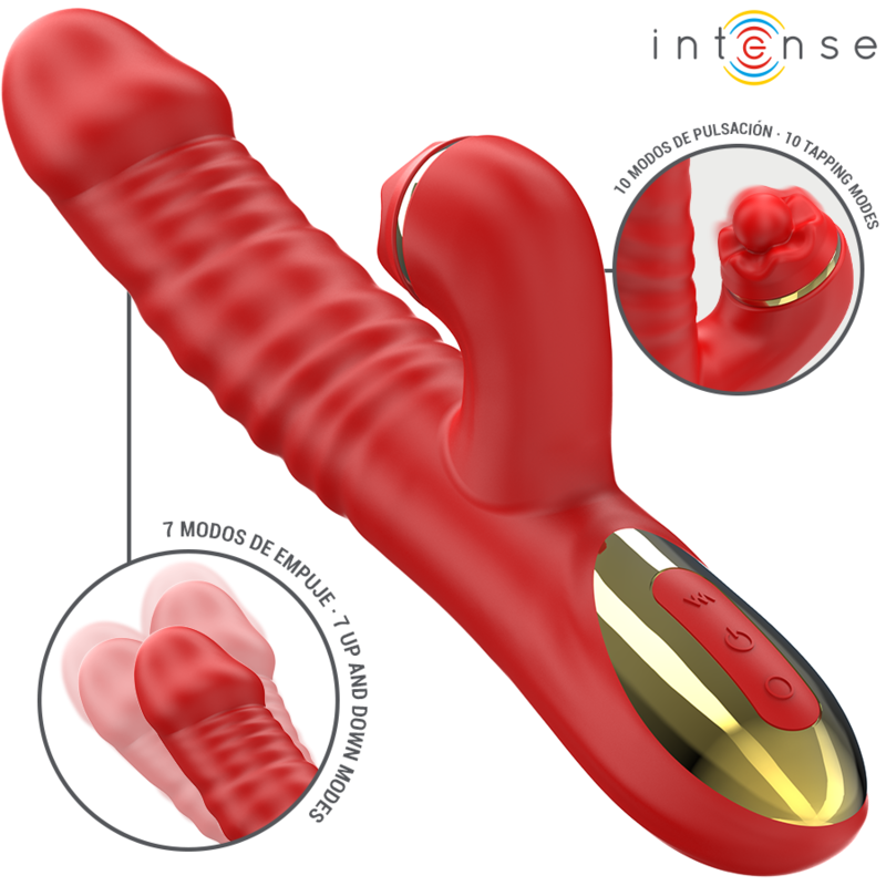 INTENSE - THALIA VIBRATION & THRUST & STIMULATION RED