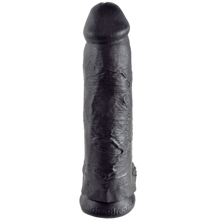 KING COCK - 12 REALISTIC BLACK PENIS 30.48 CM