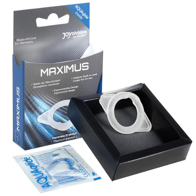 JOYDIVISION POTENZDUO - ANNEAU D'AMÉLIORATION DE L'ÉRECTION MAXIMUS RING - XS