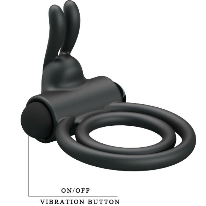 PRETTY LOVE - BAGUE VIBRANTE EN SILICONE OSMOND