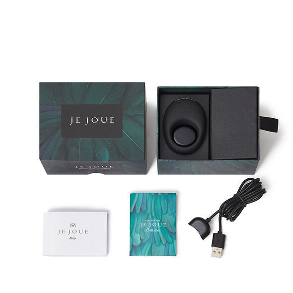 Je joue - Bague vibrante noire MIO