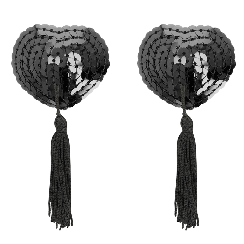 COQUETTE CHIC DESIRE - CACHE TÉTONS À PAILLETTES NOIRES