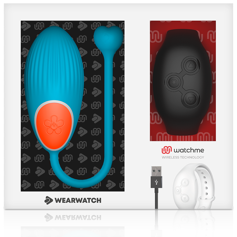 WEARWATCH - TECHNOLOGIE DE CONTRÔLE À DISTANCE EGG WATCHME BLUE / JET
