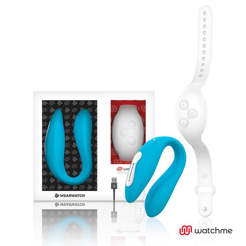 WEARWATCH - TECHNOLOGIE À DOUBLE VIBRATEUR WATCHME INDIGO/SNOWY