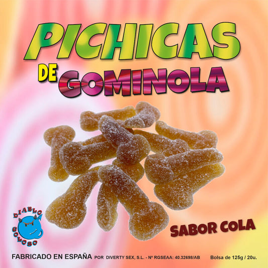 GOLOSO DEVIL - Cola GUMMINOLA PICHITAS