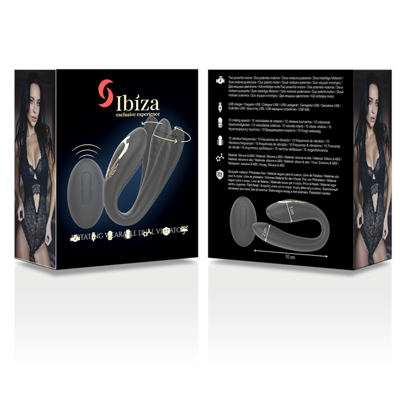 IBIZA - PINCE AVEC ROTATION ET VIBRATION
