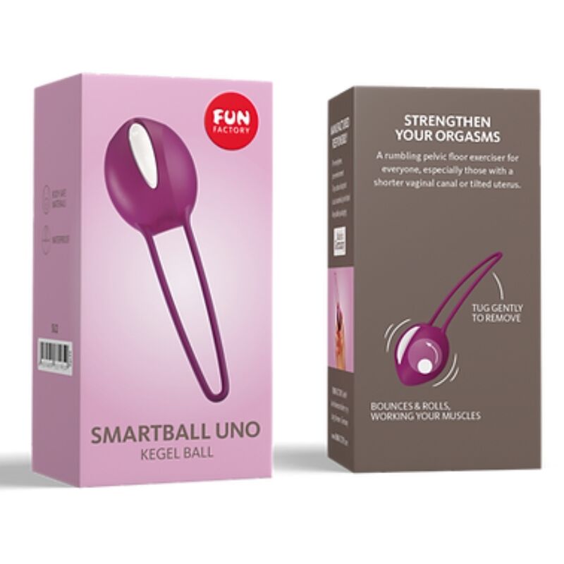 FUN FACTORY - SMARTBALL PELVIC BALL ONE BLANC/RAISIN