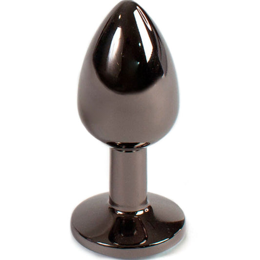 SECRETPLAY - PLUG ANAL GUNMETAL TAILLE S 7 CM