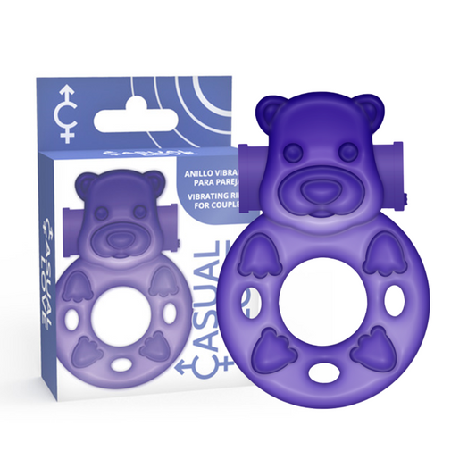 CASUAL LOVE - BAGUE VIBRANTE 26 LAPIN LILAS
