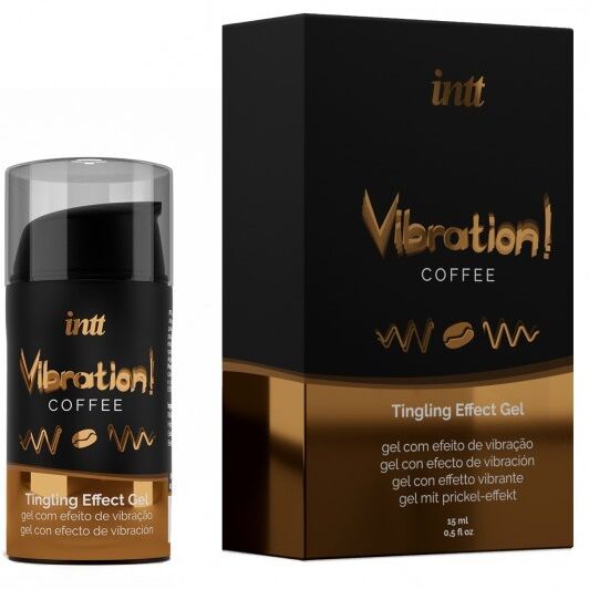 INTT MASSAGE &amp; ORAL SEX - COFFEE FLAVOR MASSAGE GEL WITH HEAT EFFECT