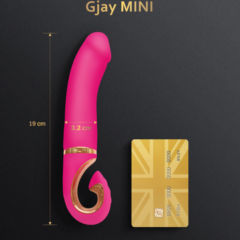 G-VIBE - MINI VIBRATEUR EN SILICONE ROSE GJAY