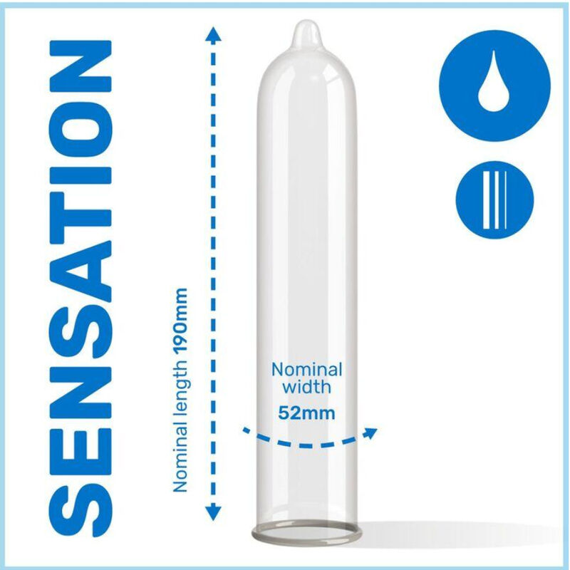PASANTE - SACHET DE PRÉSERVATIFS SENSIBLES 144 UNITÉS