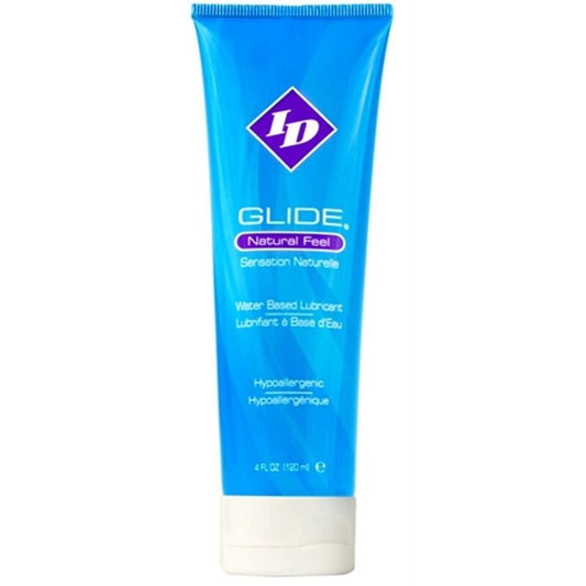 ID GLIDE - LUBRIFIANT À BASE D'EAU ULTRA LONGUE DURÉE TUBE DE VOYAGE 120 ML