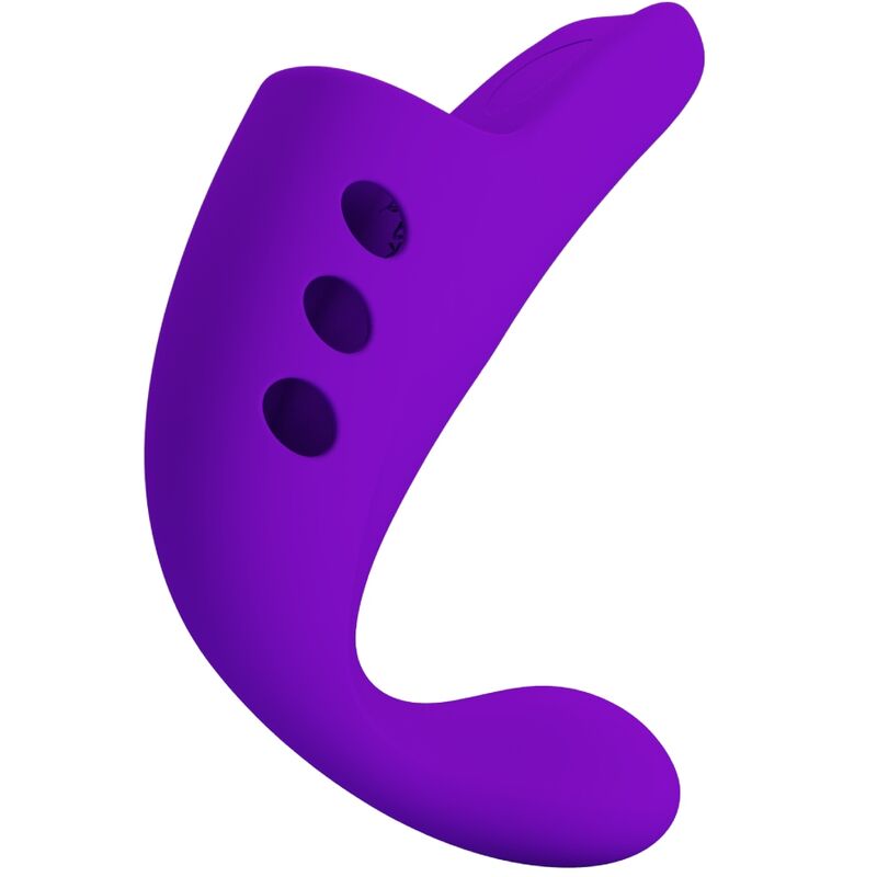 PRETTY LOVE - GORGON VIBRATEUR DE DOIGT RECHARGEABLE VIOLET