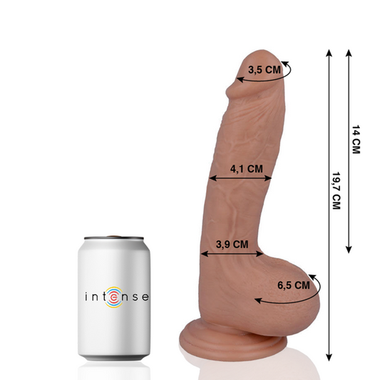 MR INTENSE - 17 PÉNIS RÉALISTES 19,7 CM -OU- 4,1 CM