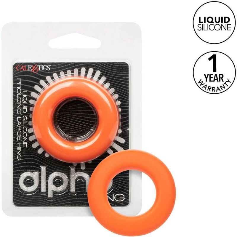 CALEXOTICS - BAGUE PROLONGEE ALPHA GRANDE ORANGE