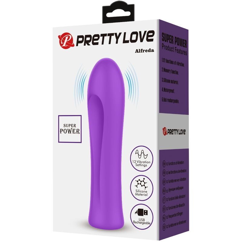 PRETTY LOVE - VIBRATEUR SUPER PUISSANT ALFREDA VIOLET