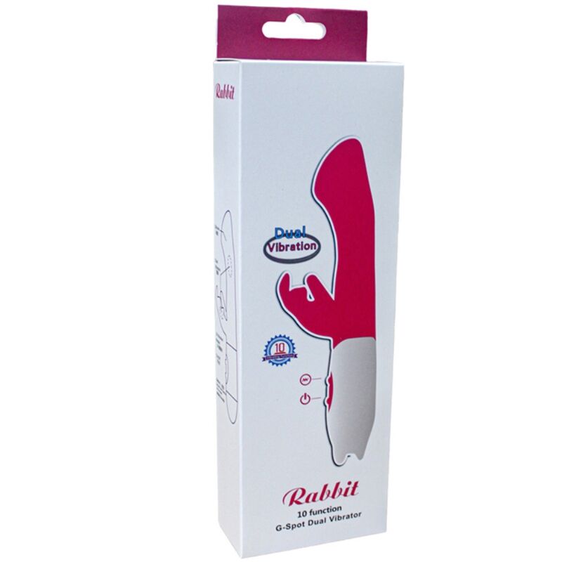 ARMONY - RABBIT VIBRATOR &amp; G-SPOT STIMULATOR 10 SPEEDS PINK
