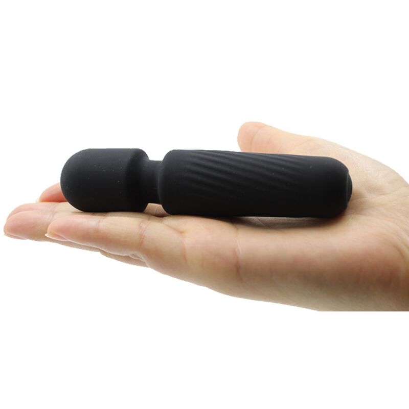 ARMONY - YOUR MAGIC RECHARGEABLE MASSAGER &amp; VIBRATOR 10 VIBRATIONS BLACK