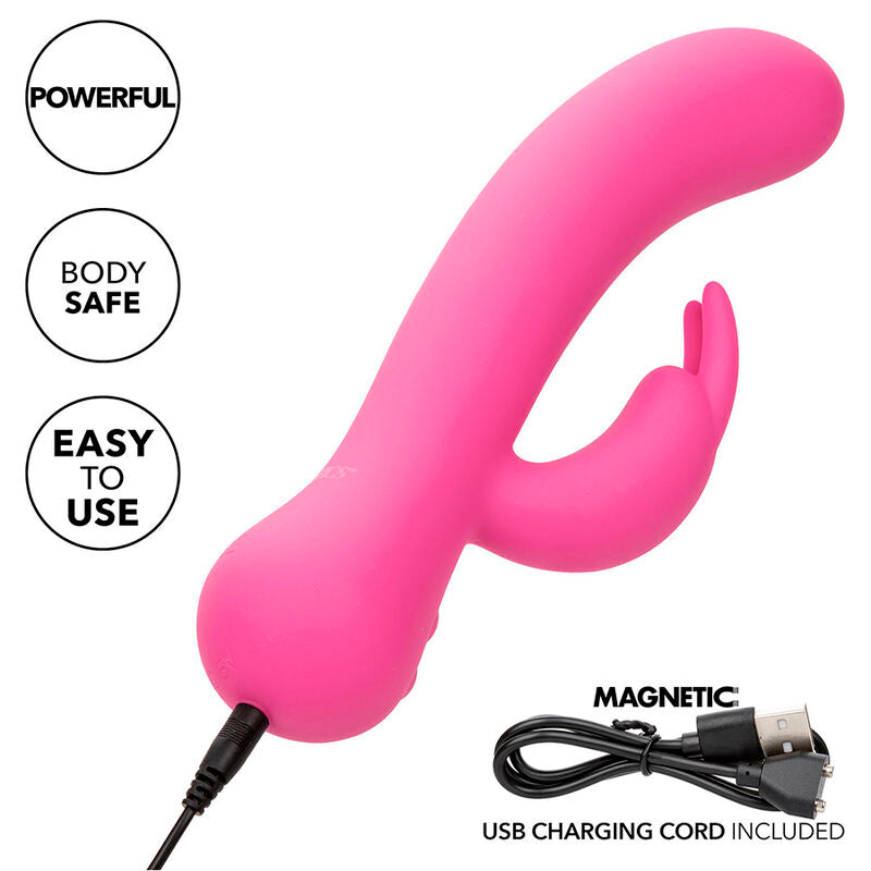 CALEXOTICS - FIRST TIME RECHARGEABLE RABBIT VIBRATOR PINK