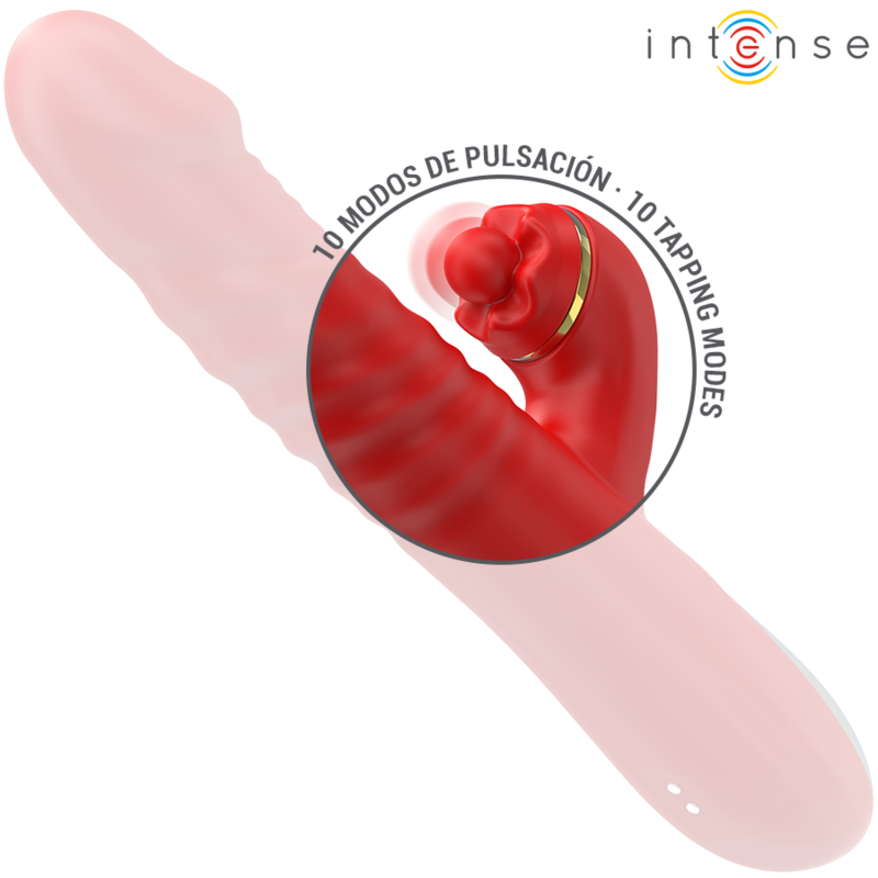 INTENSE - THALIA VIBRATION &amp; THRUST &amp; STIMULATION RED