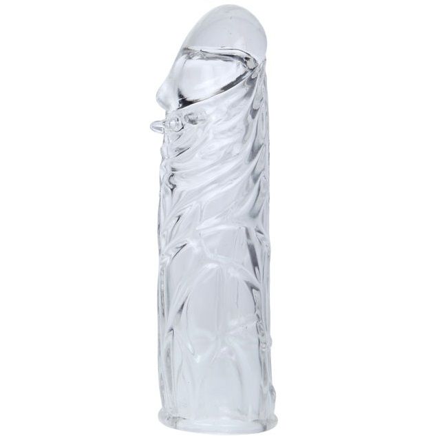 BAILE - MANCHON PÉNIS STIMULANT EN SILICONE ROSE 13 CM