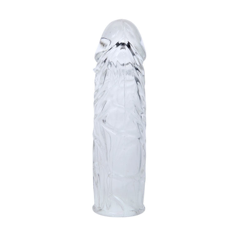 BAILE - MANCHON PÉNIS STIMULANT EN SILICONE ROSE 13 CM