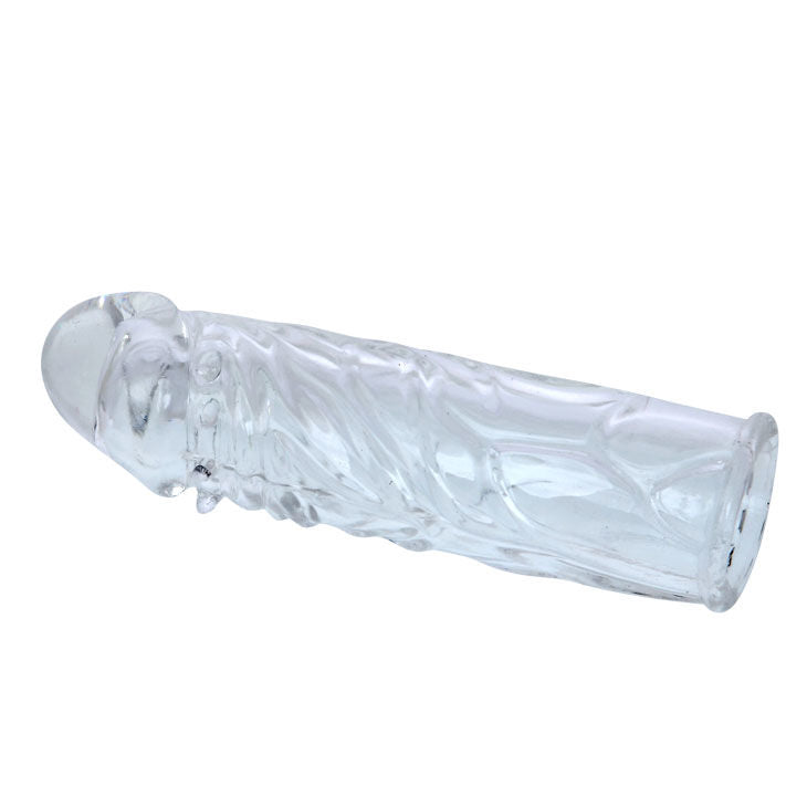 BAILE - MANCHON PÉNIS STIMULANT EN SILICONE ROSE 13 CM