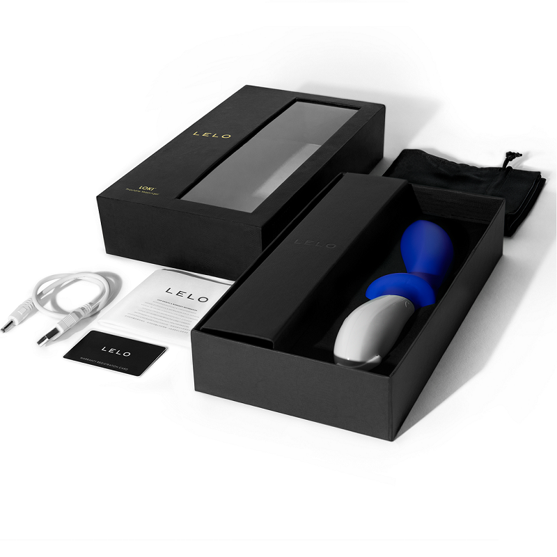 LELO - VIBRATEUR PROSTATIQUE BLEU LOKI