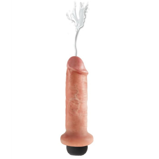 KING COCK - DILDO GICTEUR NATUREL DE 17,8 CM