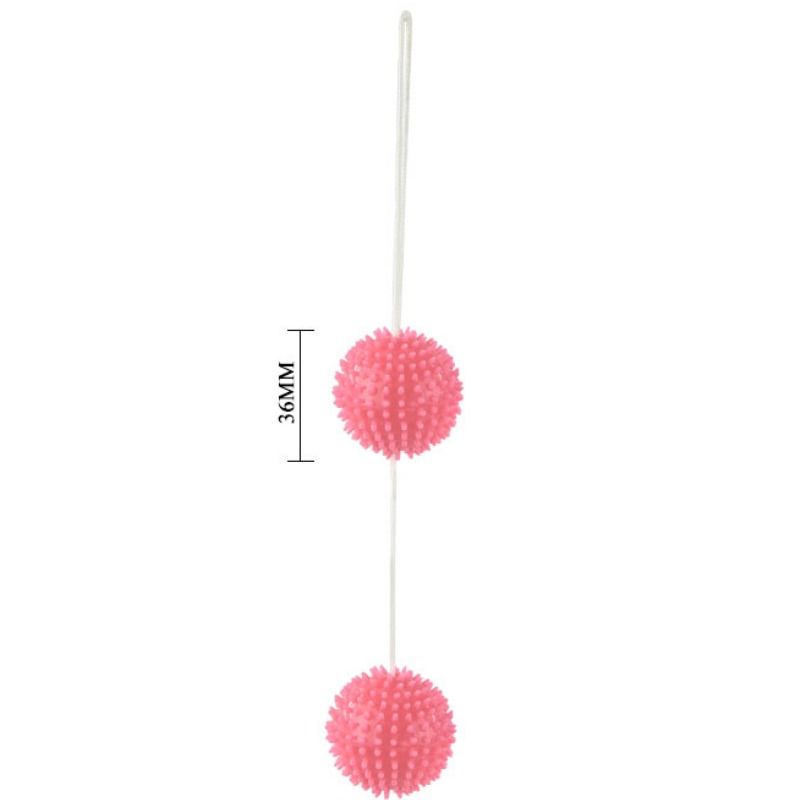 DANSE - UN PLAISIR PROFOND BOULES TEXTURÉES ROSE 3,6 CM