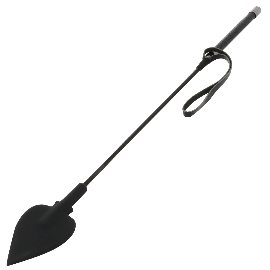 DARKNESS - FOUET SILICONE NOIR 60CM